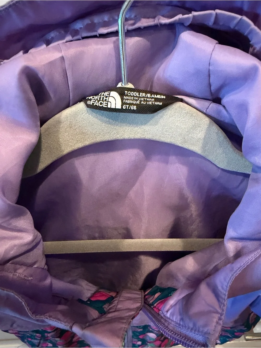 The North Face Little Girls' Zipline Hooded Rain Jacket